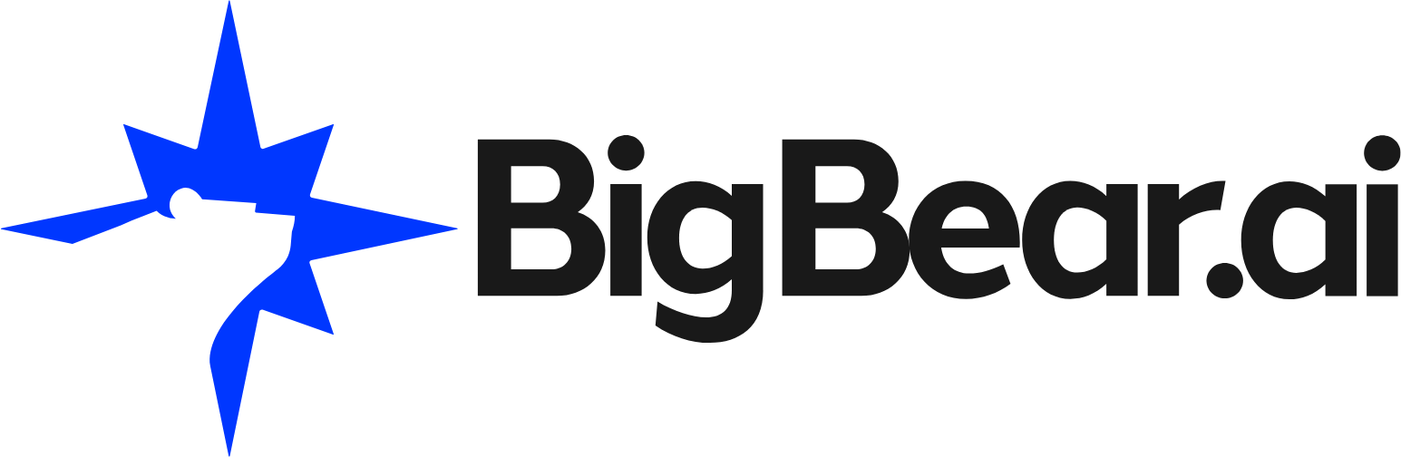 BigBear.ai logo large (transparent PNG)