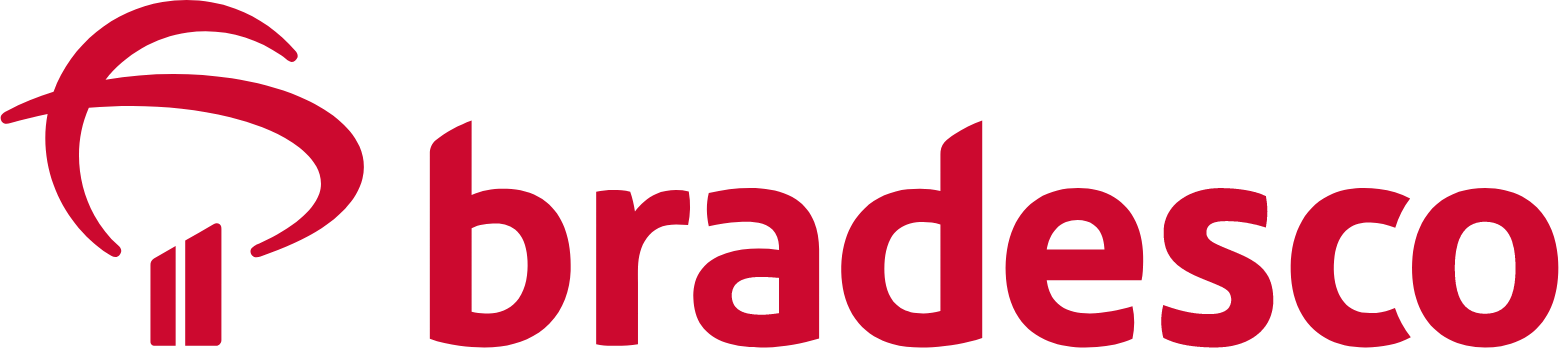 Banco Bradesco logo large (transparent PNG)