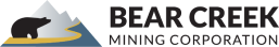 Bear Creek Mining logo large (transparent PNG)