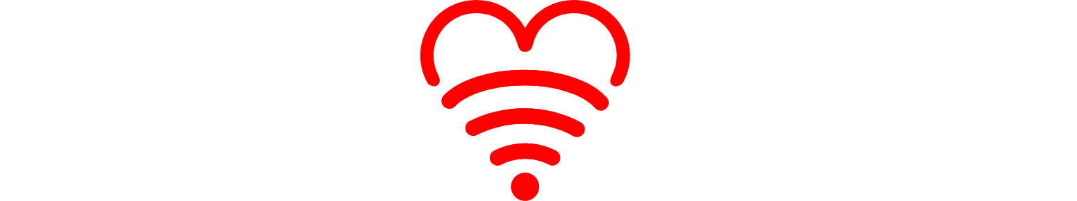 HeartBeam logo large for dark backgrounds (transparent PNG)