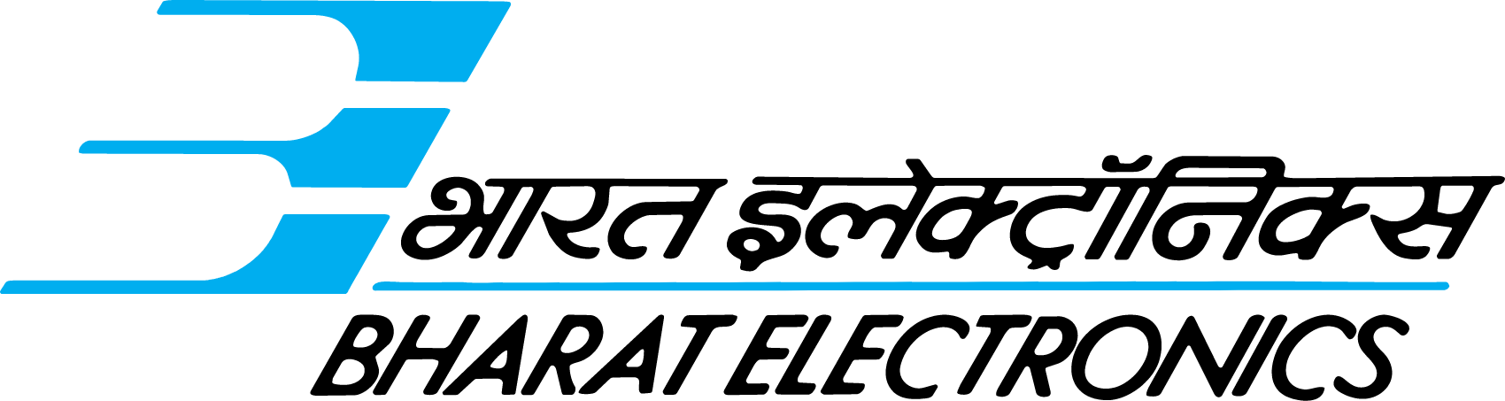 Bharat Electronics
 logo large (transparent PNG)