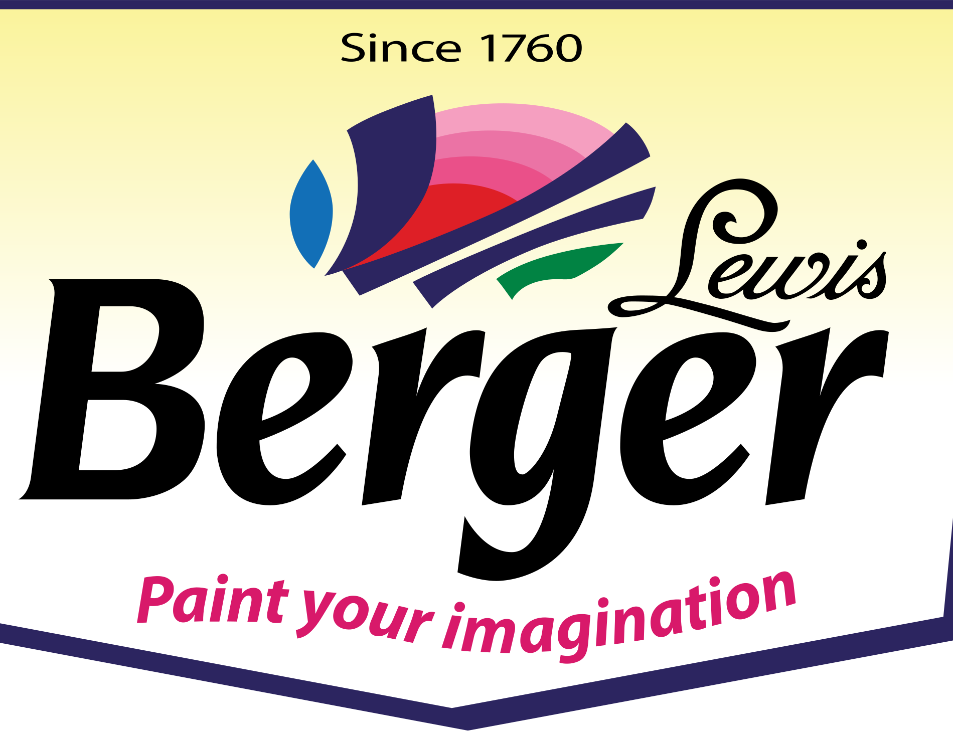 Berger Paints logo in transparent PNG format