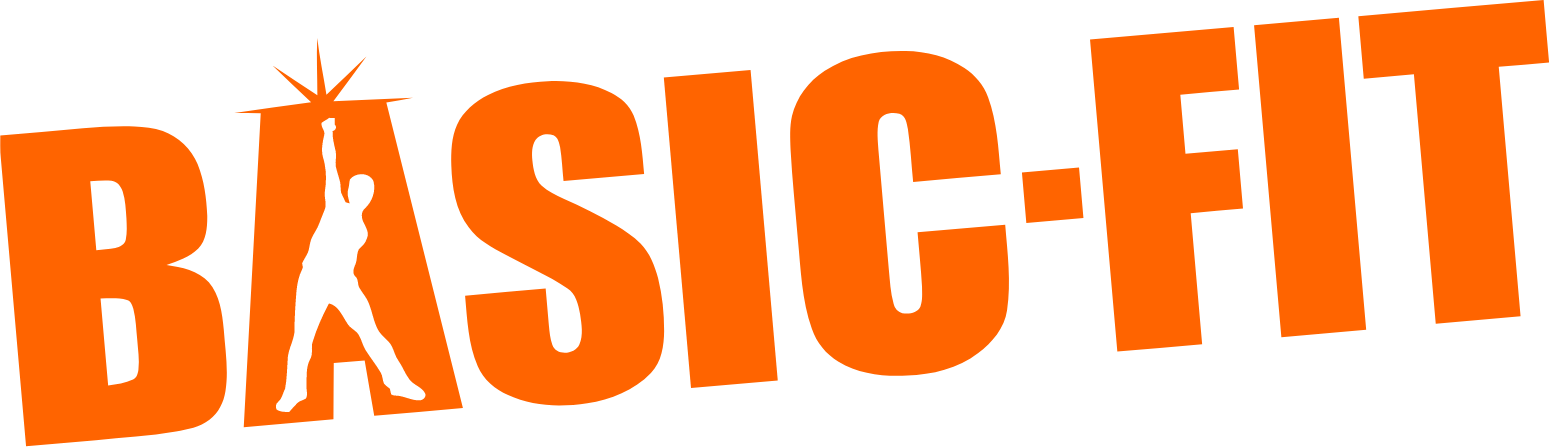Basic-Fit logo large (transparent PNG)
