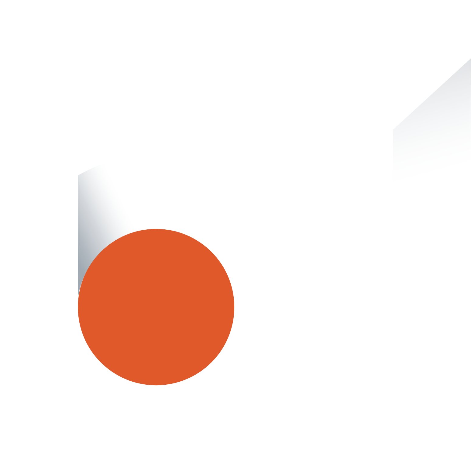 Business First Bancshares Logo für dunkle Hintergründe (transparentes PNG)