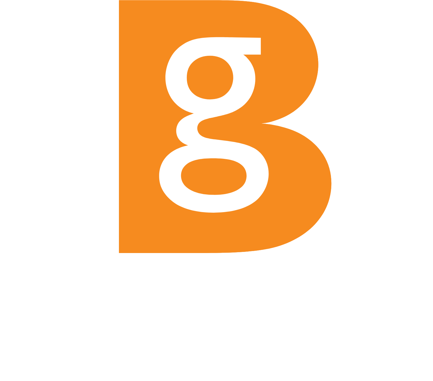 BG Group Logo groß für dunkle Hintergründe (transparentes PNG)