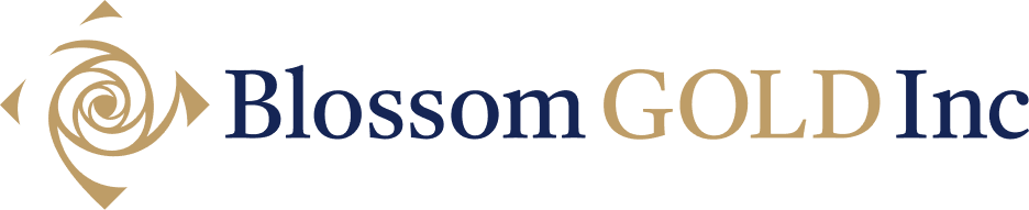 Blossom Gold Inc. logo large (transparent PNG)