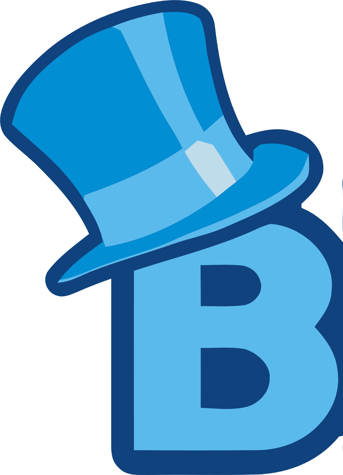 Blue Hat logo (PNG transparent)