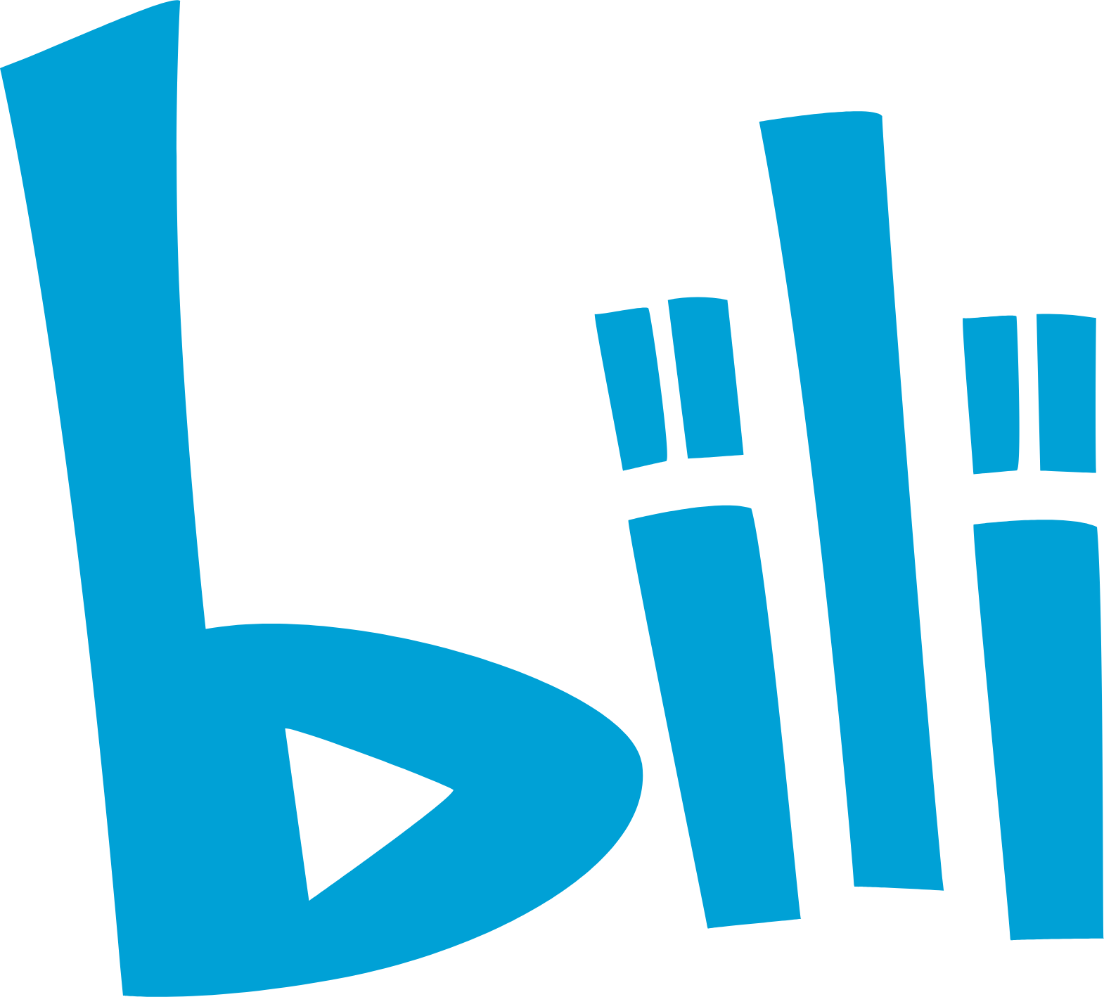 Bilibili logo (transparent PNG)