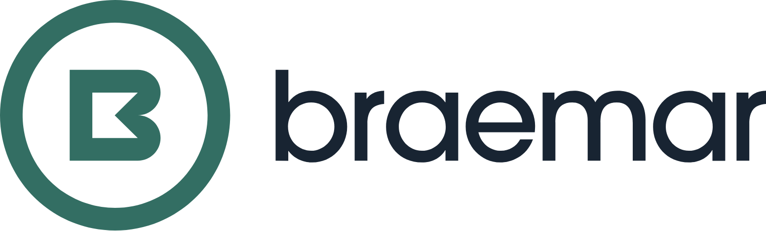 Braemar Logo im transparenten PNG- und vektorisierten SVG-Format