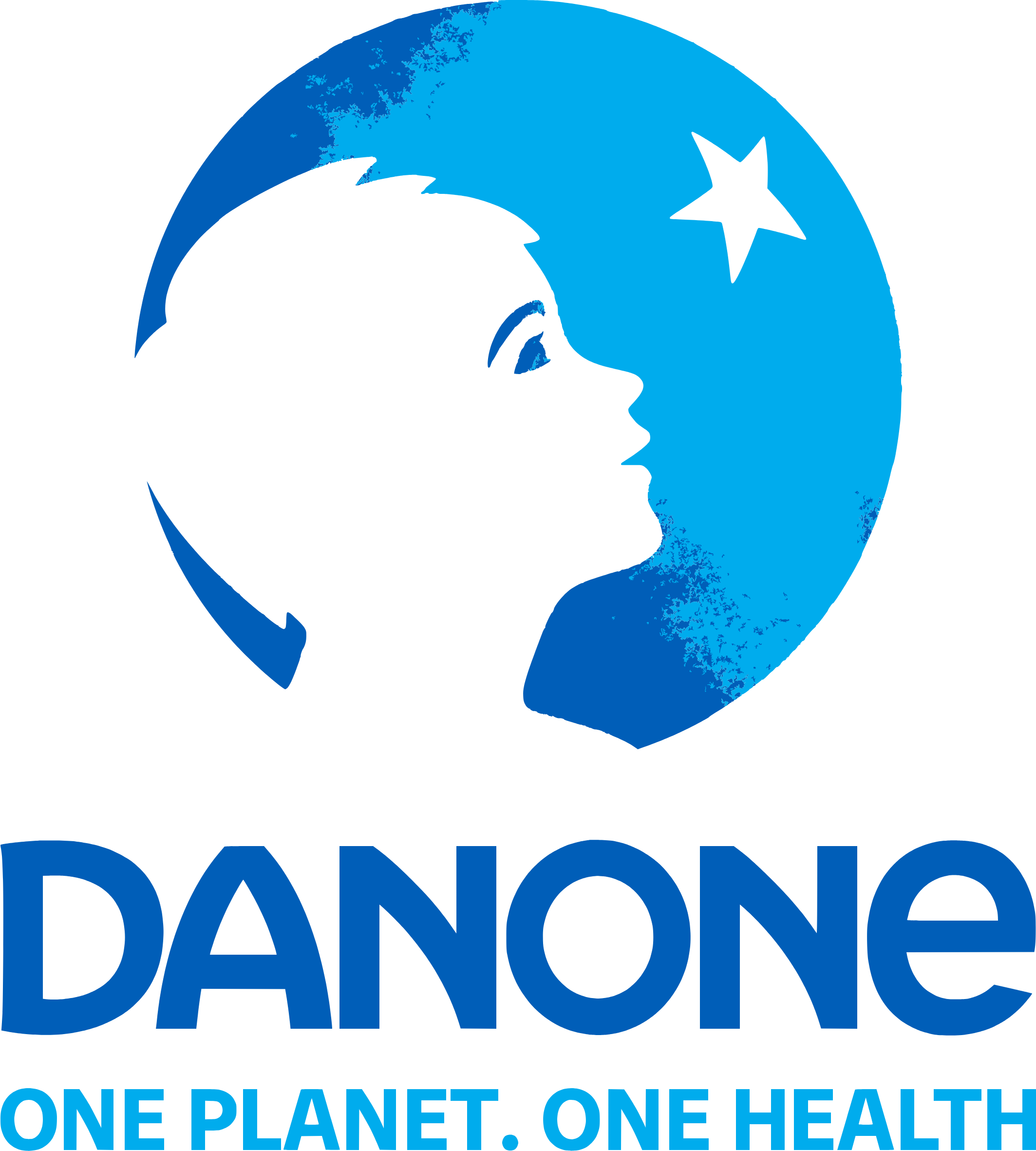 Danone logo large (transparent PNG)