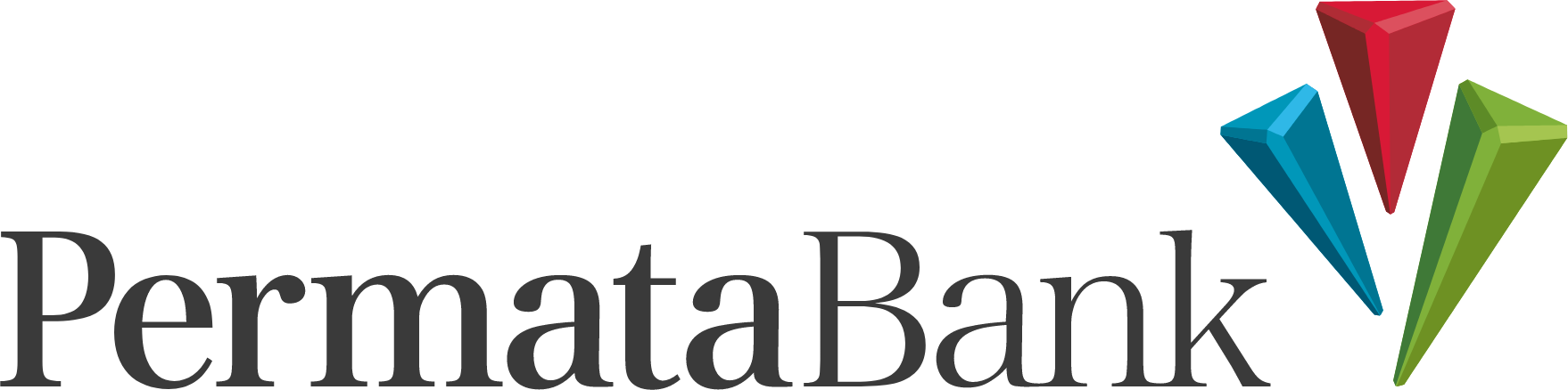 Permata Bank logo large (transparent PNG)