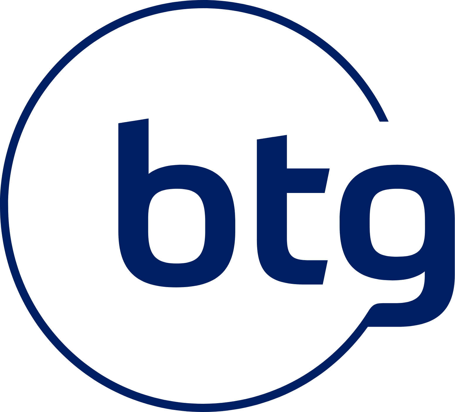 BTG Pactual logo (transparent PNG)