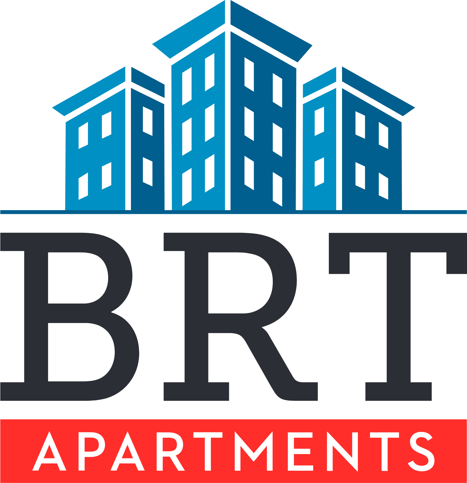 BRT Apartments logo in transparent PNG and vectorized SVG formats