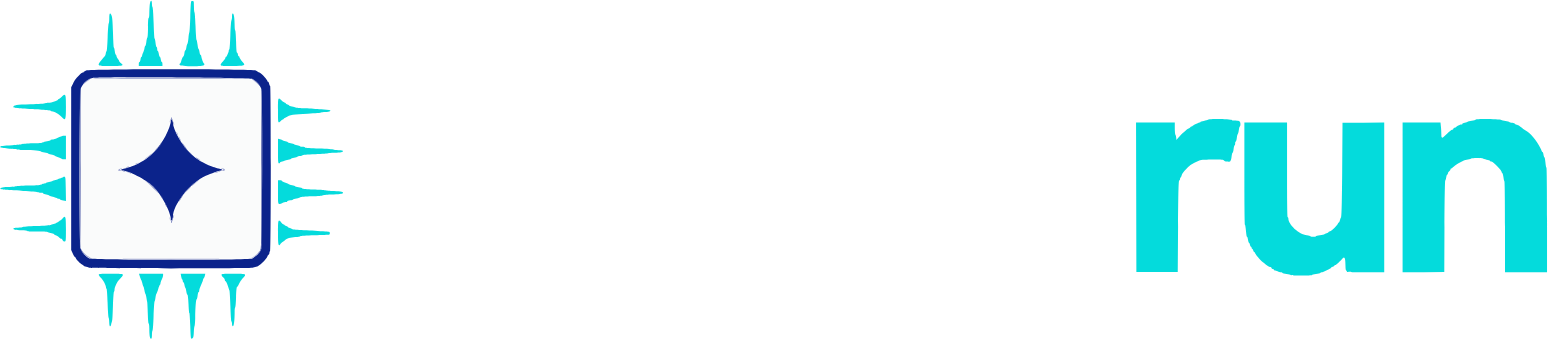 Boost Run Logo groß für dunkle Hintergründe (transparentes PNG)