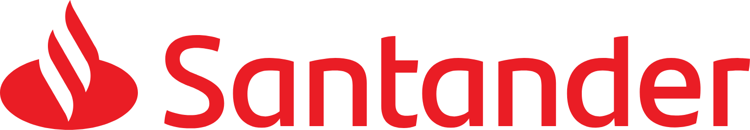 Banco Santander México logo large (transparent PNG)
