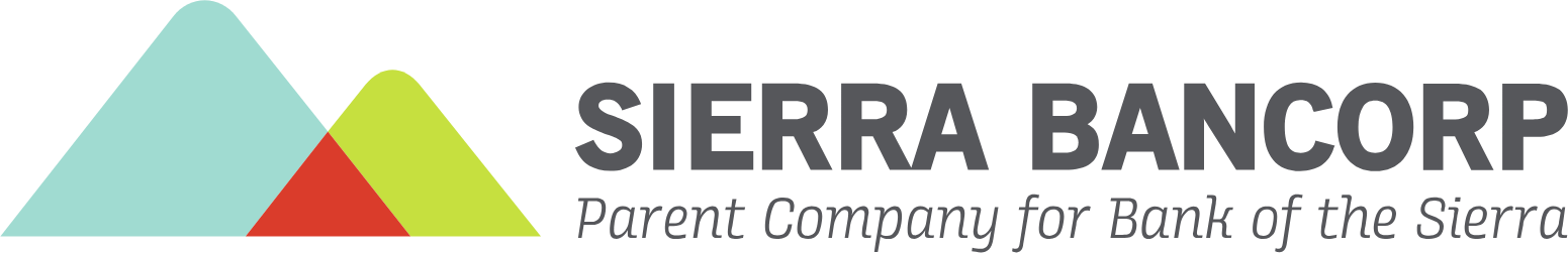 Sierra Bancorp
 logo large (transparent PNG)