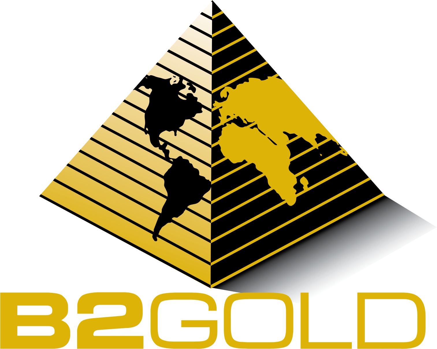 B2Gold
 logo large (transparent PNG)