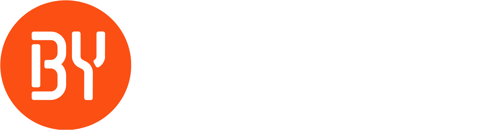 Byline Bancorp logo grand pour les fonds sombres (PNG transparent)