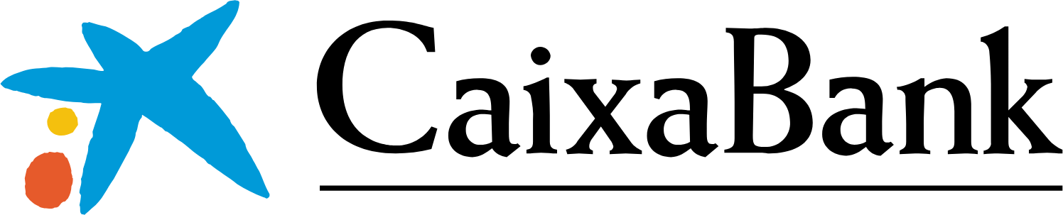 CaixaBank logo large (transparent PNG)