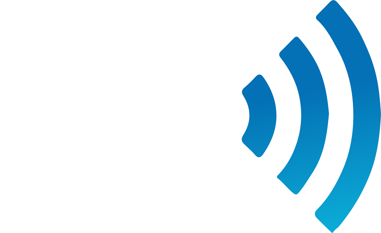 FreeCast, Inc. Logo für dunkle Hintergründe (transparentes PNG)