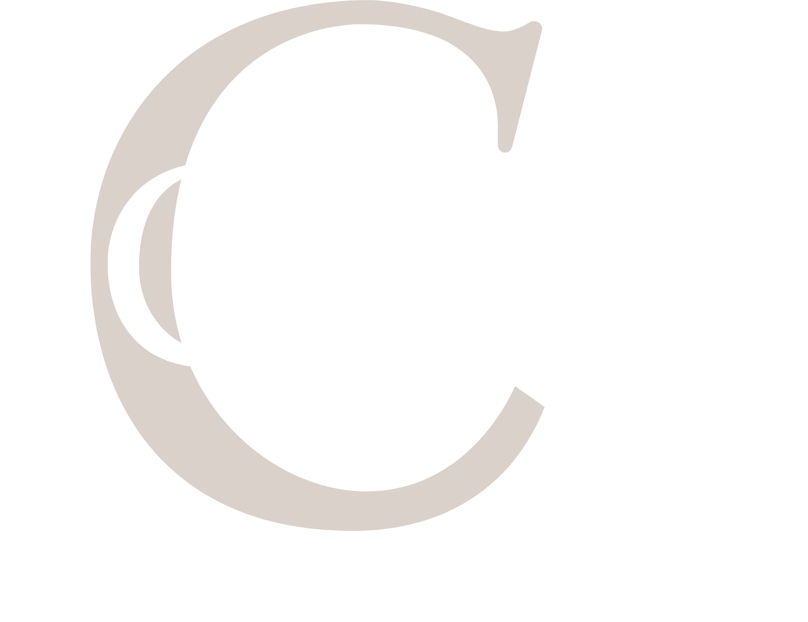 Cato Fashion logo large for dark backgrounds (transparent PNG)