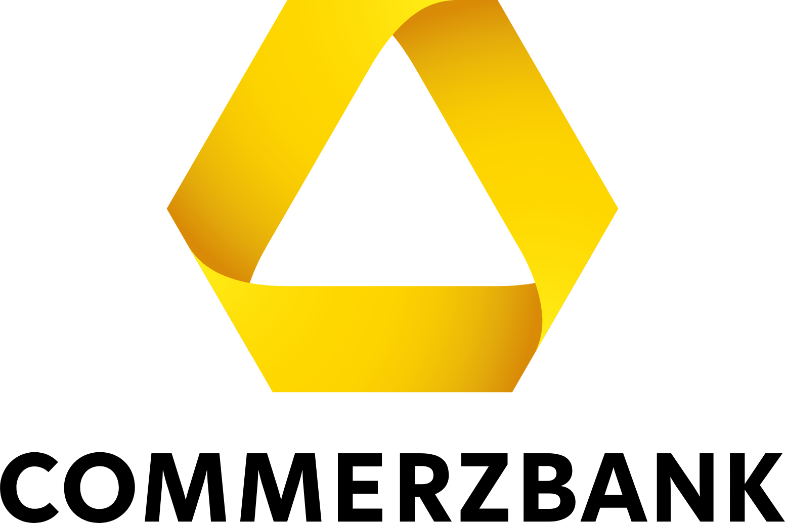 Commerzbank logo large (transparent PNG)