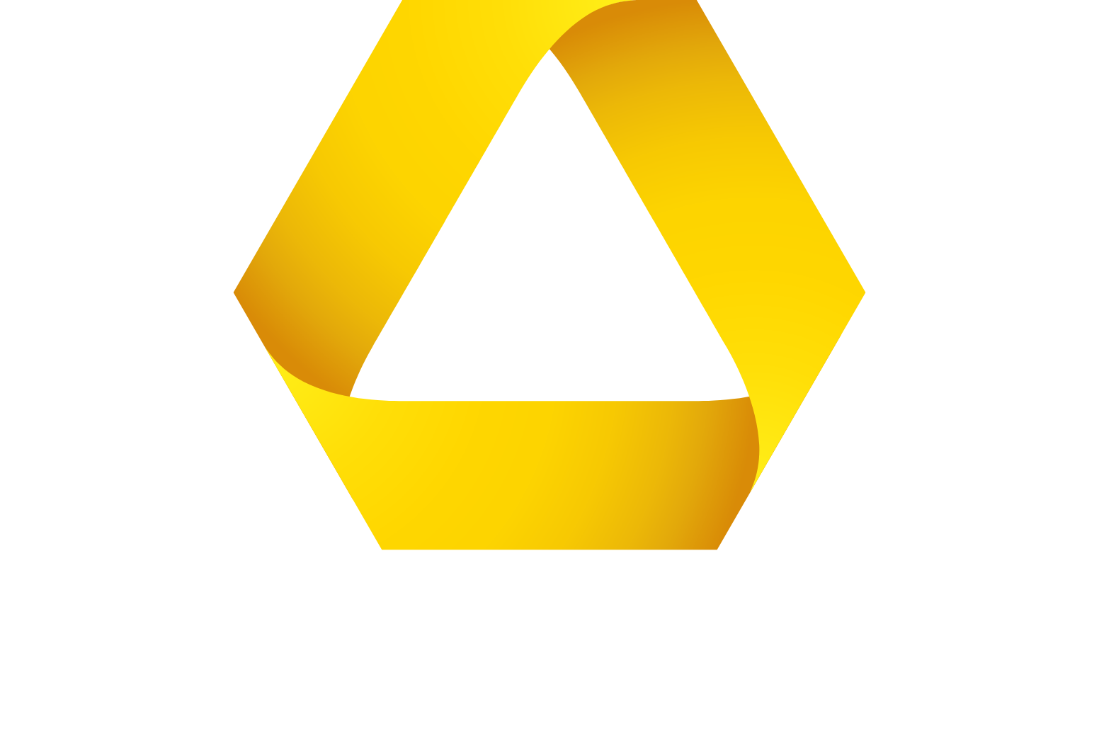 Commerzbank logo fulle size on a dark background (transparent PNG)