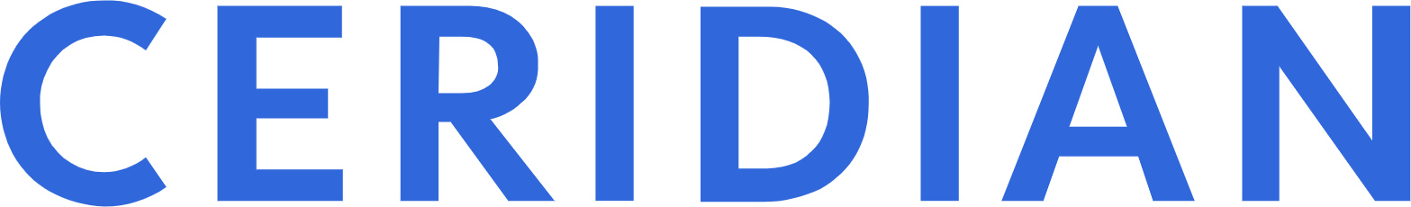 Ceridian
 logo large (transparent PNG)
