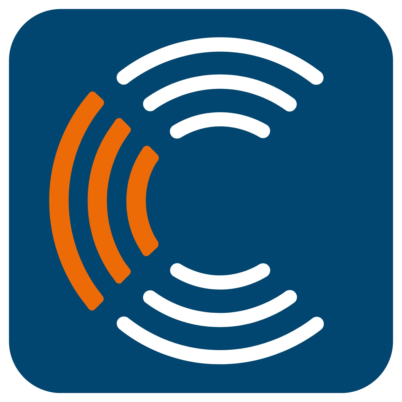CeoTronics logo pour fonds sombres (PNG transparent)