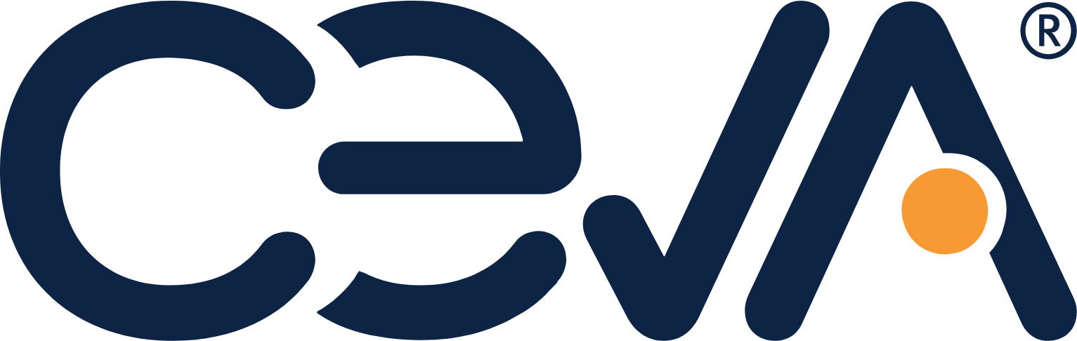 CEVA logo in transparent PNG and vectorized SVG formats