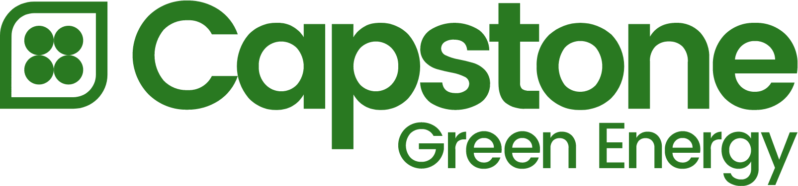Capstone Green Energy logo large (transparent PNG)
