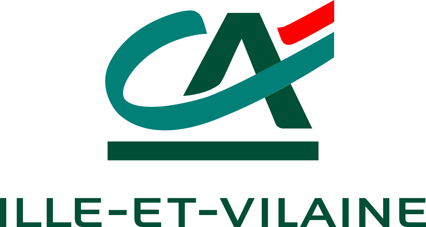 Caisse régionale de Crédit Agricole Mutuel d'Ille-et-Vilaine logo large (transparent PNG)