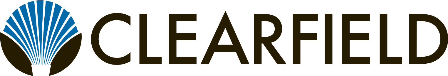 Clearfield logo in transparent PNG format