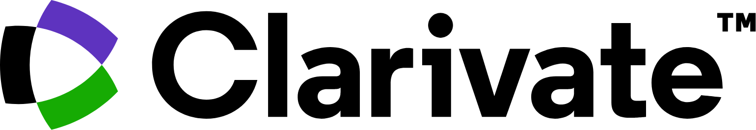 Clarivate logo large (transparent PNG)
