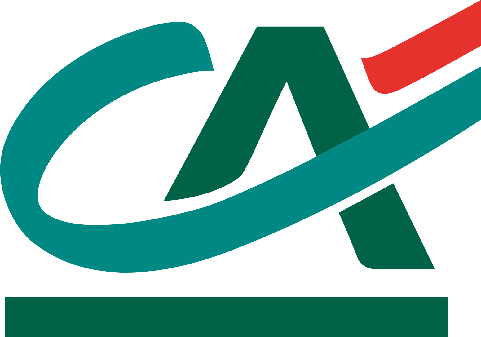 Caisse Régionale de Crédit Agricole Mutuel Nord de France logo (transparent PNG)