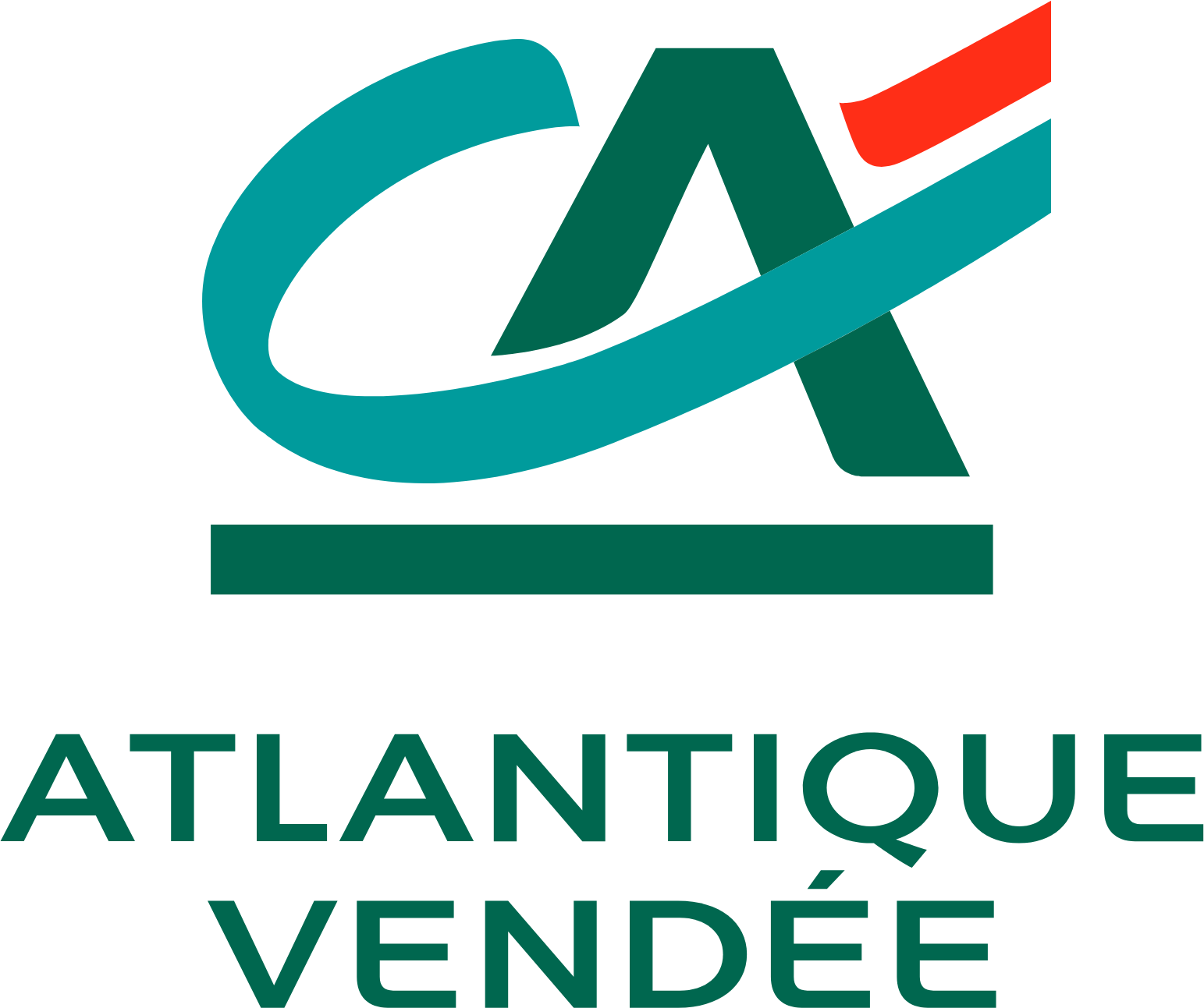 Caisse régionale de Crédit Agricole Mutuel Atlantique Vendée logo large (transparent PNG)