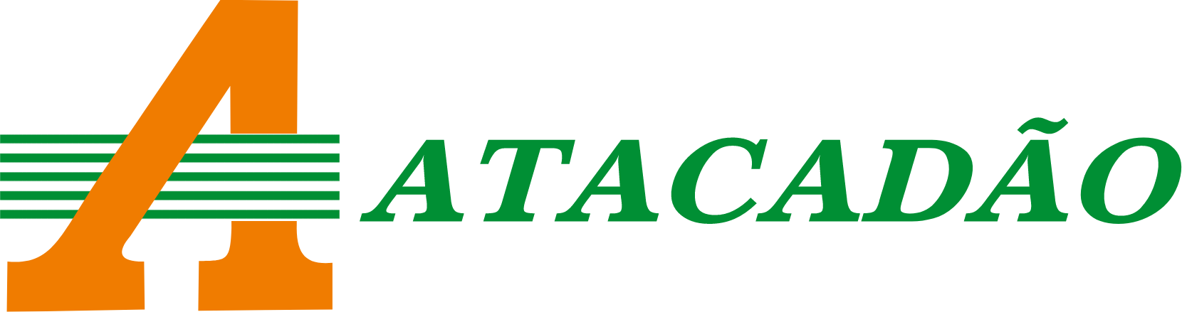 Atacadão logo large (transparent PNG)