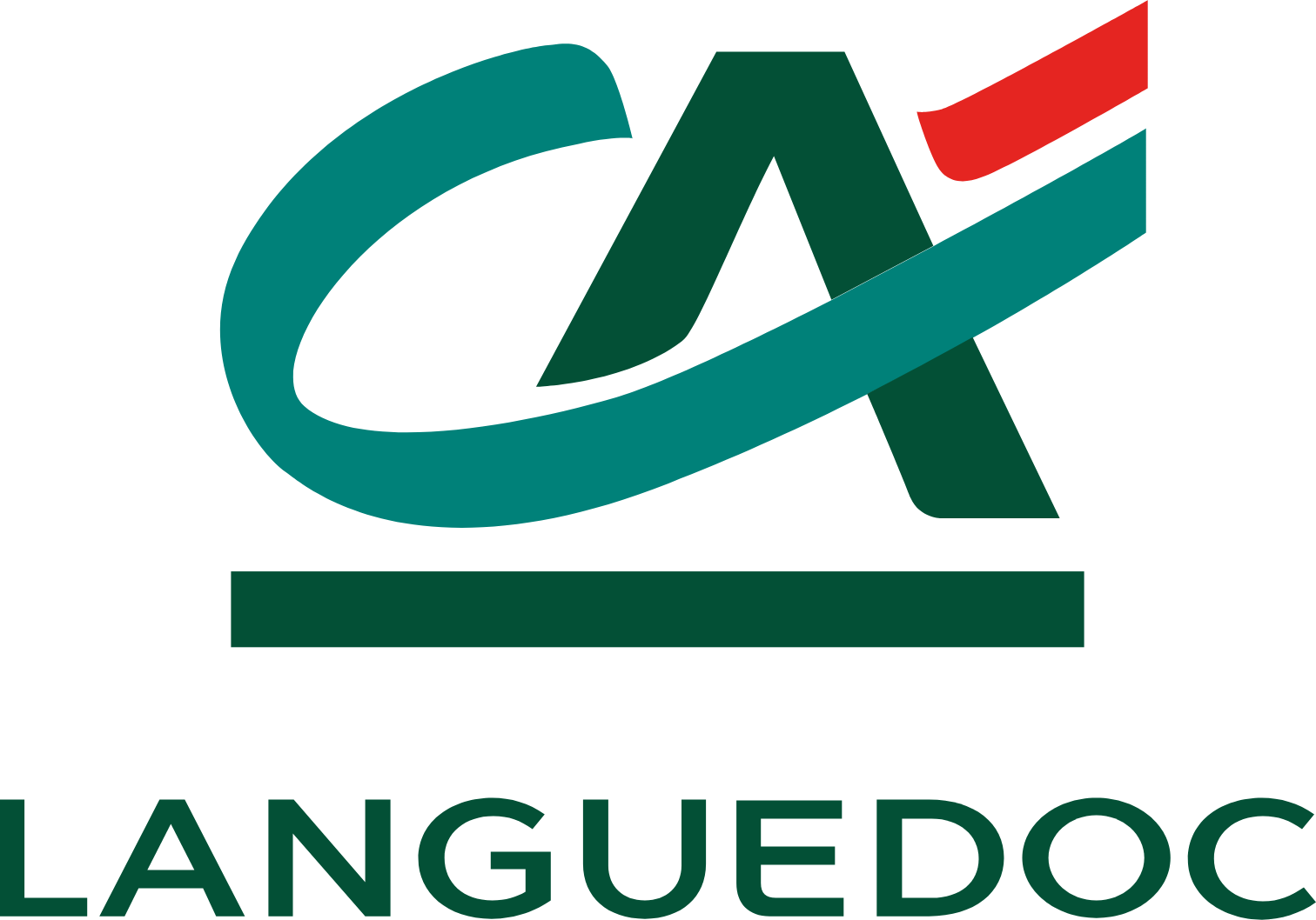 Caisse Régionale de Crédit Agricole Mutuel du Languedoc logo large (transparent PNG)