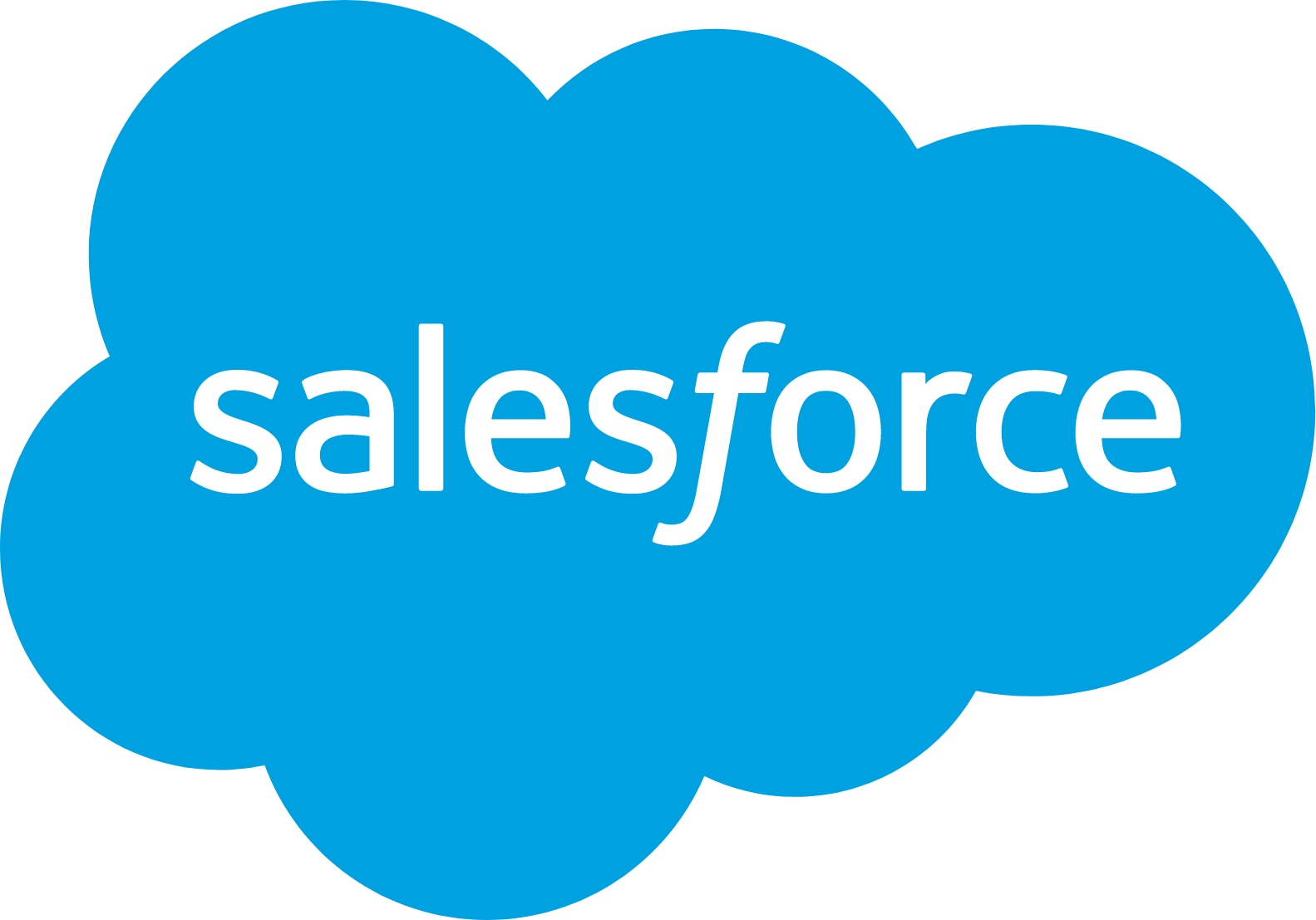 Salesforce logo (transparent PNG)