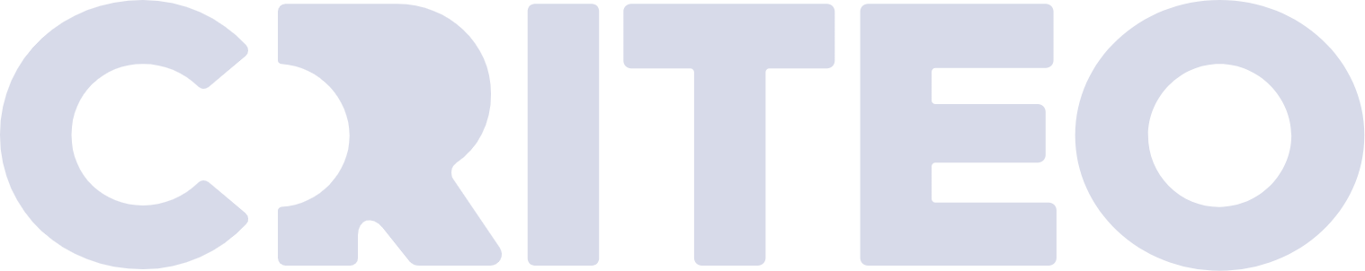 Criteo logo fulle size on a dark background (transparent PNG)