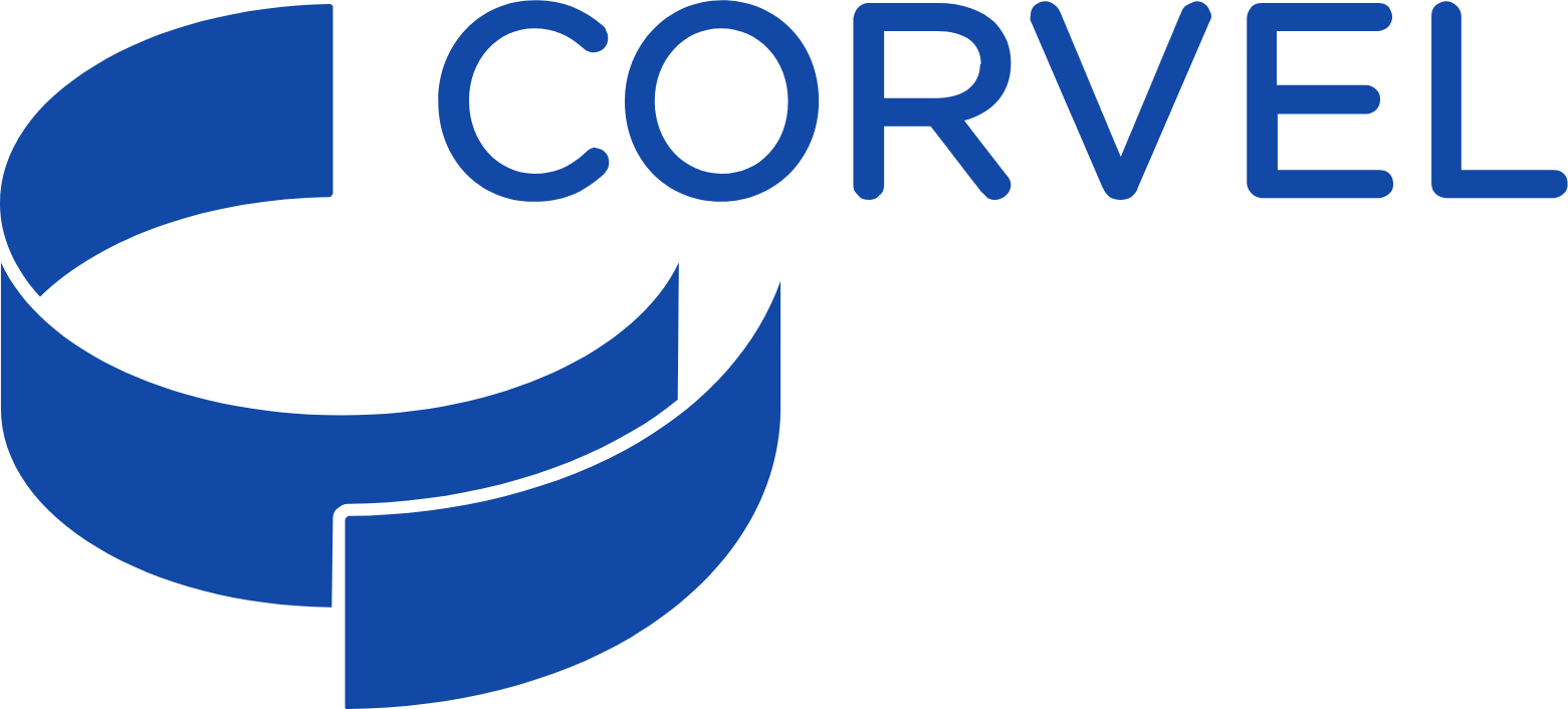 CorVel Corporation logo in transparent PNG format