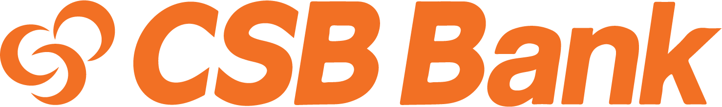 CSB Bank
 logo large (transparent PNG)