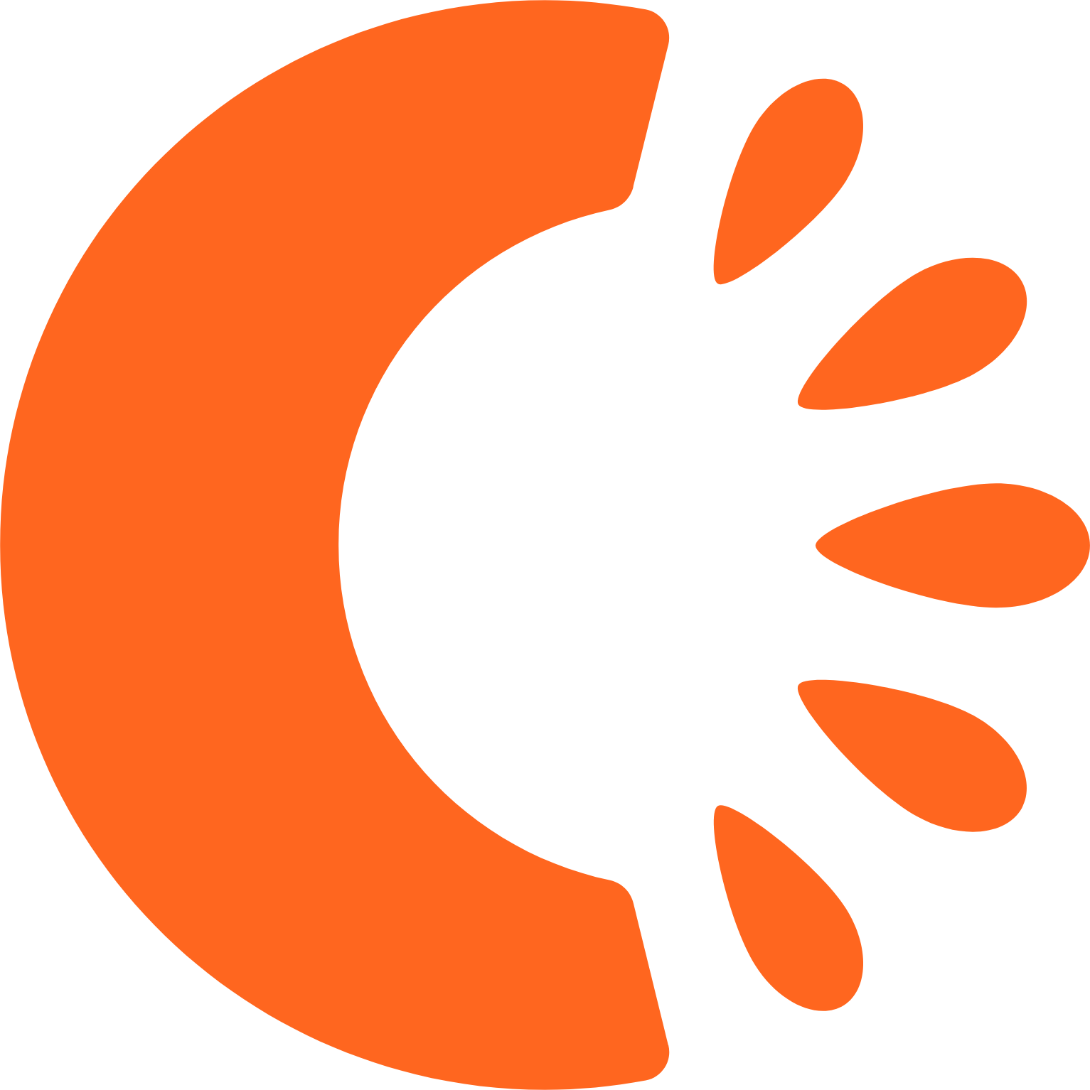 Cantaloupe logo (transparent PNG)