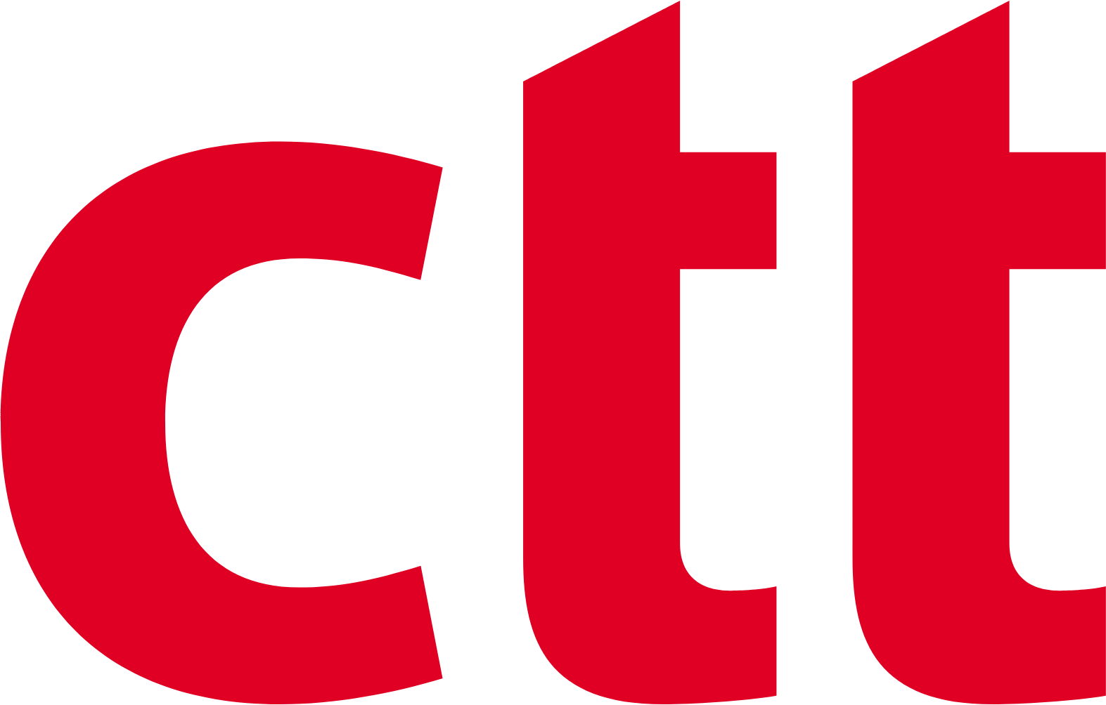 CTT - Correios De Portugal logo (transparent PNG)