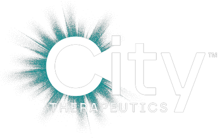 City Therapeutics logo on a dark background (transparent PNG)