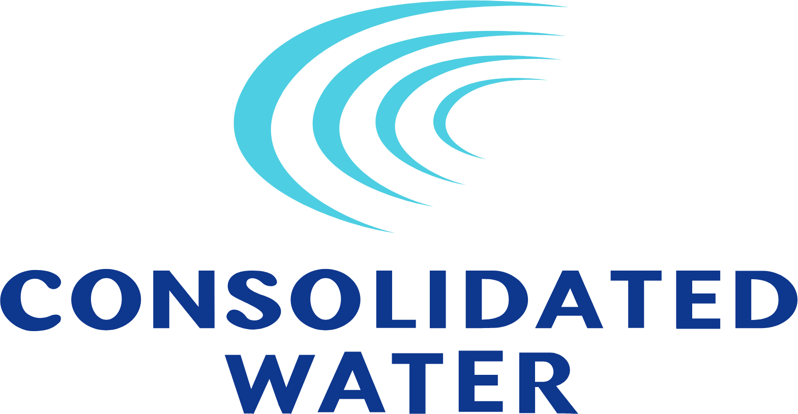 Consolidated Water logo large (transparent PNG)