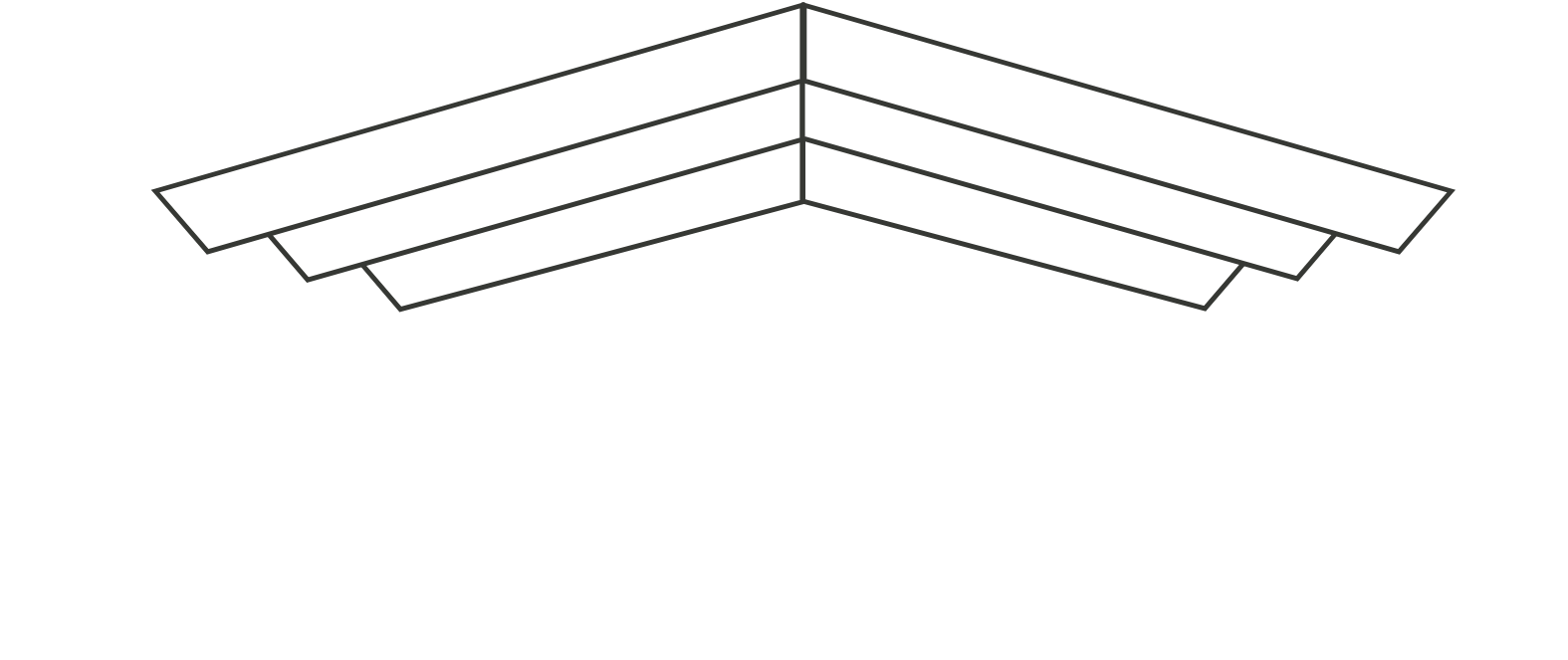 Cabana Target Drawdown logo large for dark backgrounds (transparent PNG)