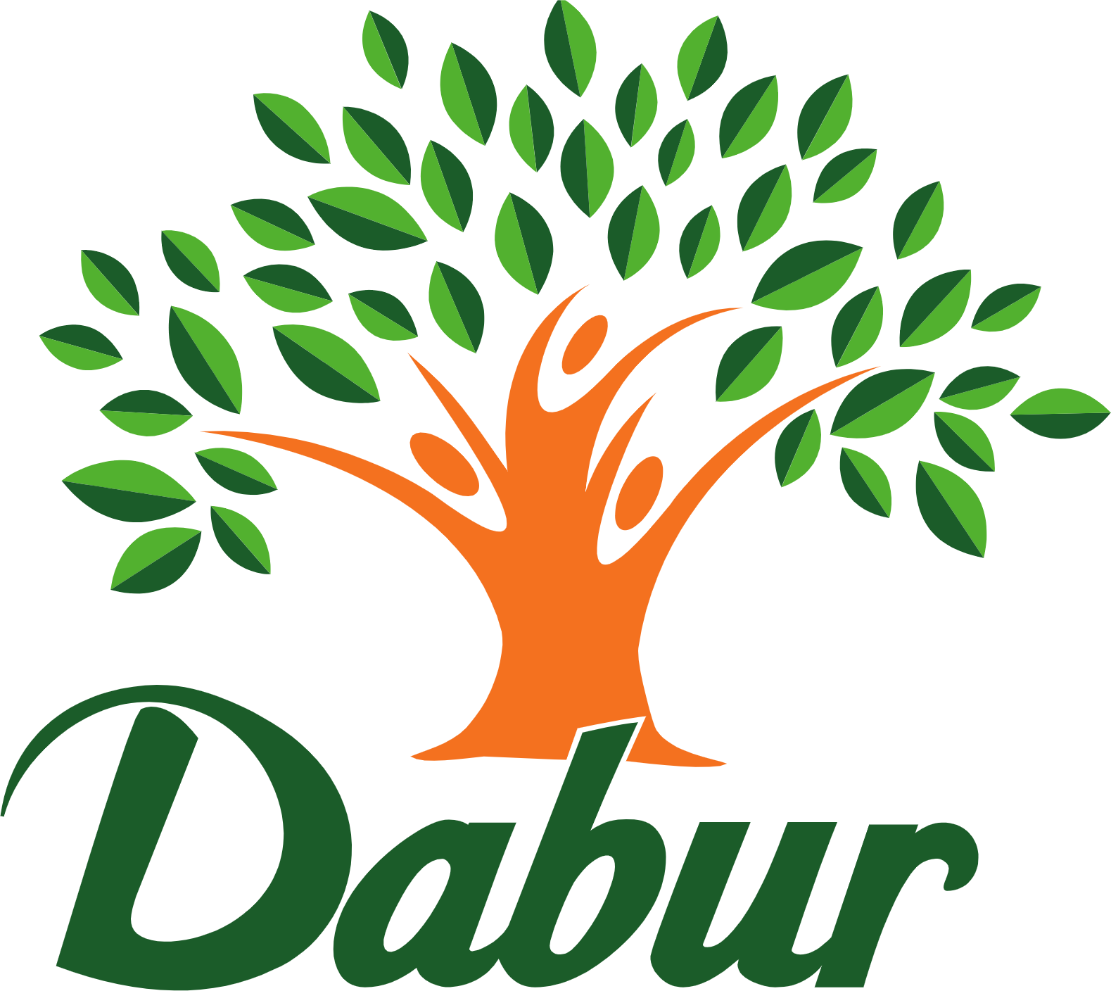 Dabur logo in transparent PNG format