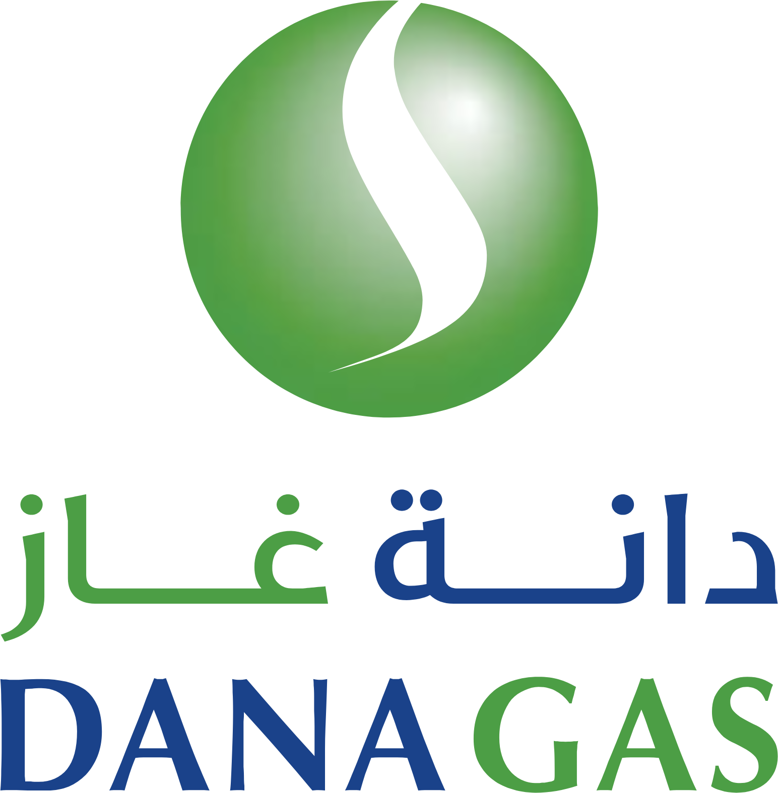 Dana Gas logo large (transparent PNG)