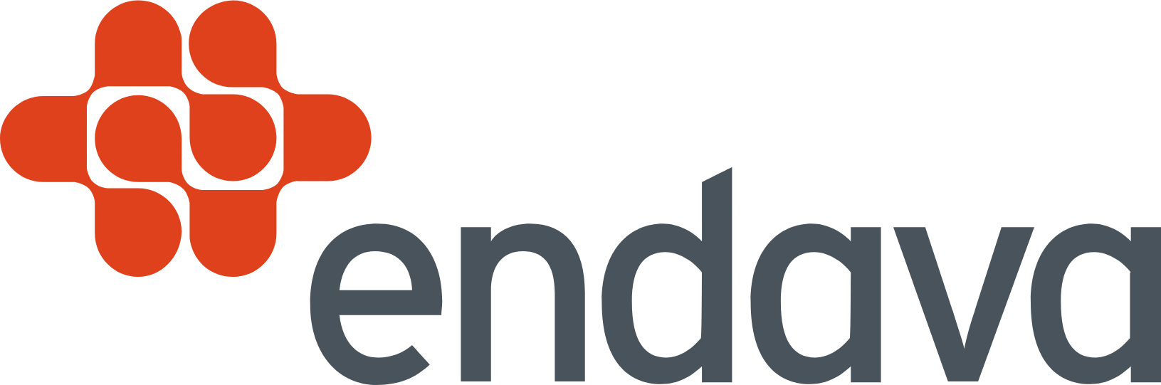 Endava logo large (transparent PNG)